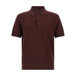 Brioni Purple Cotton Polo Men's Shirt